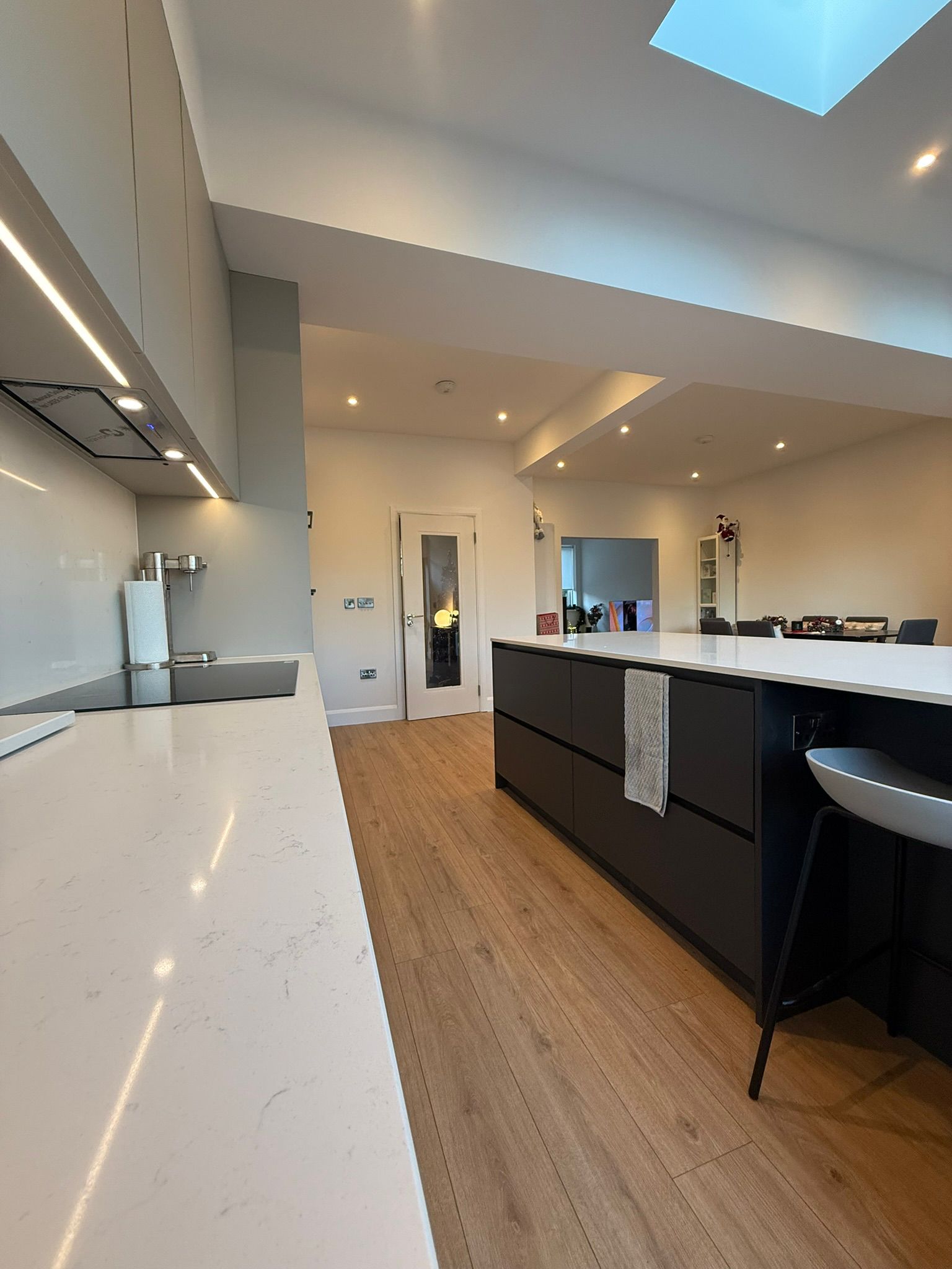 electrical work has been done